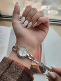 ساعت زنانه هانگری با موتور کوارتز و بک استیل