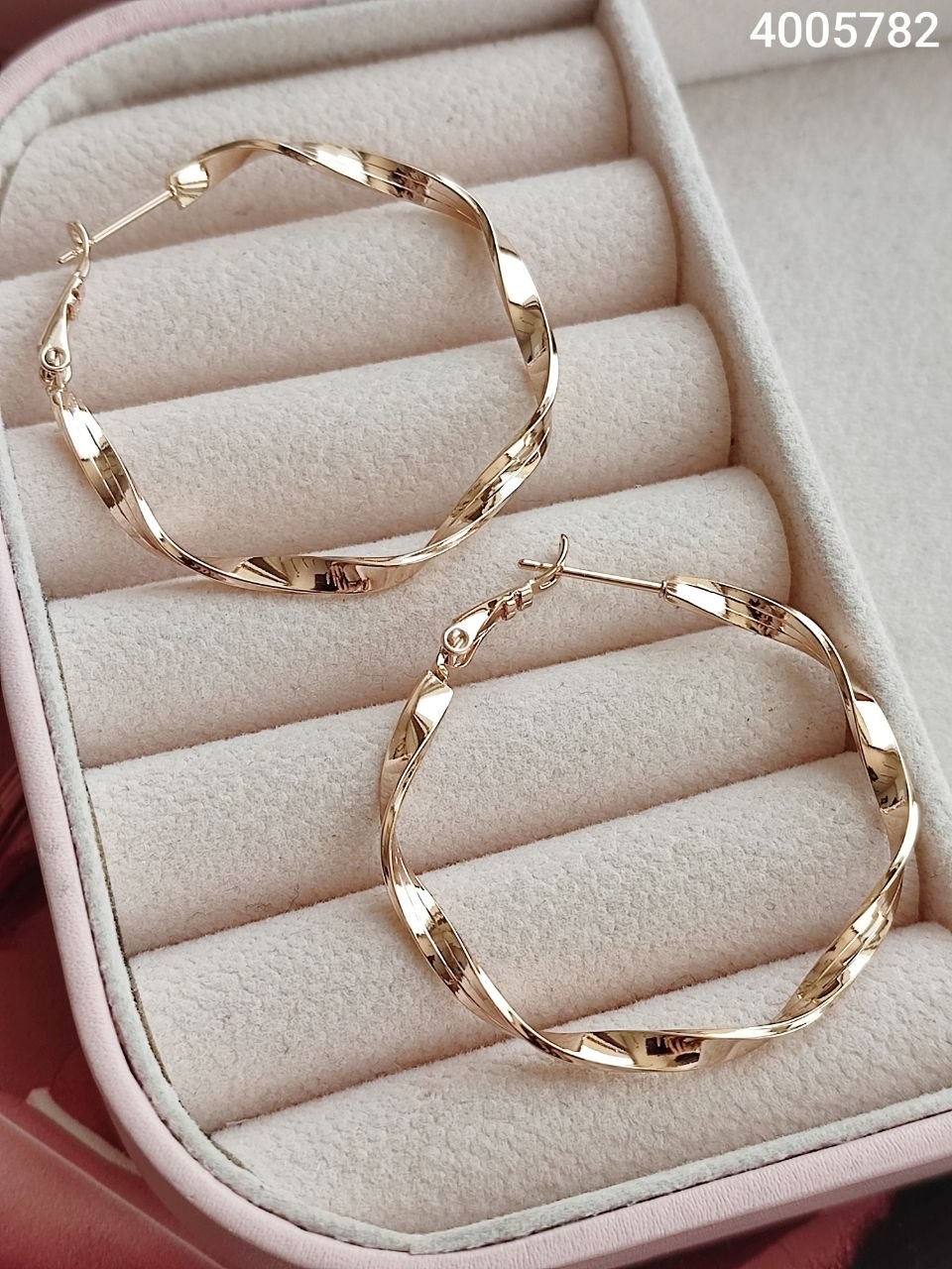 گوشواره حلقه ای پیچ ژوپینگ