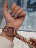 ساعت ورساچه با بند و صفحه طرح ورساچه